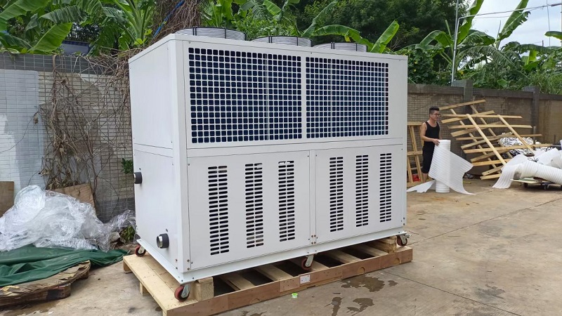 30 Ton Air Cooled Plastic Extrusion Chiller Shipment